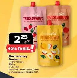 Netto Mus owocowy Owolovo oferta