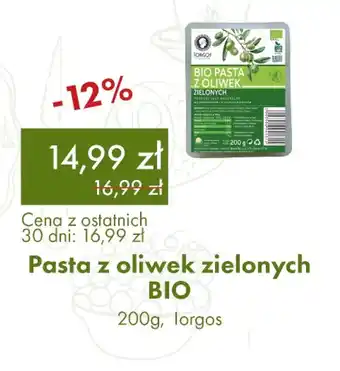 Iorgos Pasta z oliwek zielonych