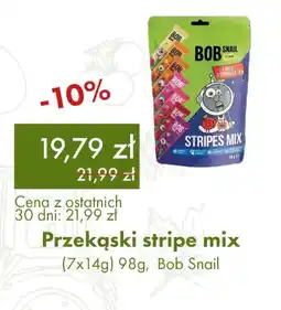 Organic Farma Zdrowia Bob Snail Przekąski stripe mix oferta