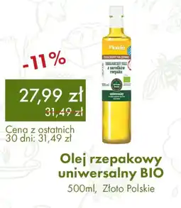 Organic Farma Zdrowia Złoto Polskie Olej rzepakowy oferta