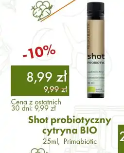 Organic Farma Zdrowia Primabiotic Shot probiotyczny cytryna BIO oferta