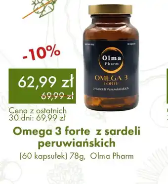 Organic Farma Zdrowia Olma Pharm Omega 3 forte oferta