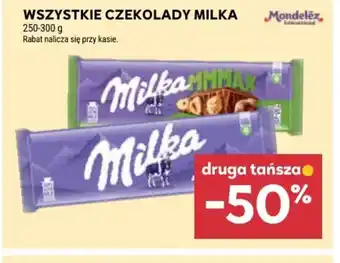 Milka czekolady