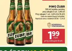 Stokrotka Piwo Zubr oferta