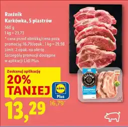 Lidl Karkówka wieprzowa XXL oferta