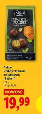 Lidl Praliny z kremem pistacjowym i kadayif oferta