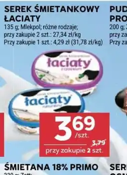Stokrotka Laciaty serek śmietankowy oferta