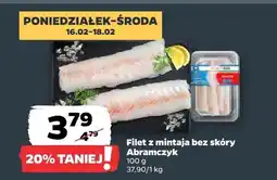 Netto Filet z mintaja bez skóry oferta