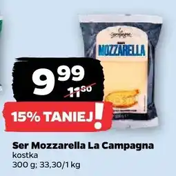 Netto Ser Mozzarella La Campagna kostka oferta