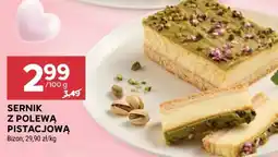 Stokrotka Bizon Sernik z polewą pistacjową oferta