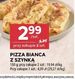 Stokrotka Pizza Bianca z szynką oferta