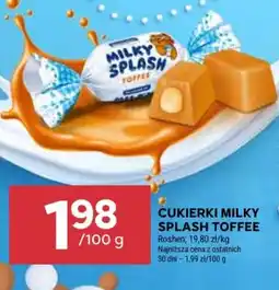 Stokrotka Roshen Cukierki Milky Splash Toffee oferta