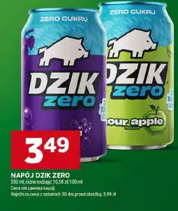 Stokrotka Napój Dzik Zero oferta