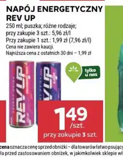 Stokrotka Napój energetyczny Rev Up oferta