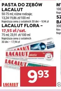 Stokrotka Lacalut pasta do zębów oferta