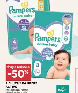 Stokrotka Pampers Pieluchy Active oferta