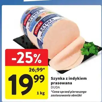 Szynka z indykiem prasowana