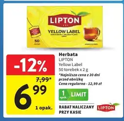 Intermarche Herbata Yellow Label oferta