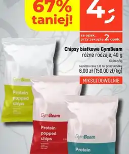 Dealz GymBeam Chipsy białkowe oferta