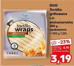 Kaufland Tortilla grillowana lub wieloziarnista oferta