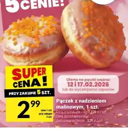 Twój Market Pączek z nadzieniem malinowym oferta