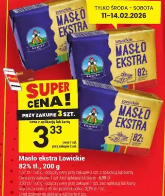 Twój Market Masło ekstra Lowickie oferta