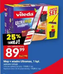 Twój Market Vileda Mop + wiadro Ultramax oferta