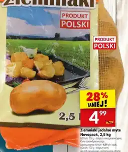 Twój Market Ziemniaki jadalne myte Novopack oferta