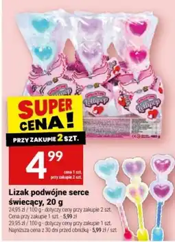 Twój Market Lizak podwójne serce oferta