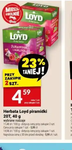 Twój Market Loyd herbata piramidki oferta