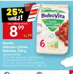 Twój Market BoboVita Kaszka mleczno-ryżowa oferta