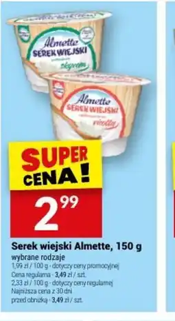 Twój Market Serek wiejski Almette oferta