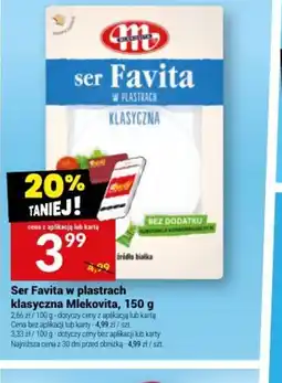 Twój Market Ser Favita w plastrach oferta