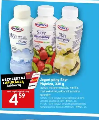 Twój Market Jogurt pitny Skyr Piątnica oferta
