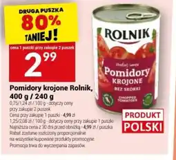 Twój Market Rolnik Pomidory krojone oferta