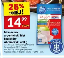 Twój Market Abramczyk Morszczuk argentyński filet bez skóry oferta