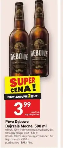 Twój Market Piwo Dębowe Dojrzałe Mocne oferta