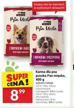 Twój Market Pan Mięsko Karma dla psa puszka oferta