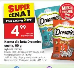 Twój Market Dreamies Karma dla kota sucha oferta