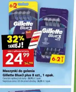 Twój Market Gillette Maszynki Blue3 Plus oferta