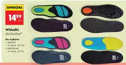 Biedronka Wkładki do butów oferta