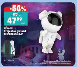 Biedronka Projektor gwiazd Astronauta 2.0 oferta