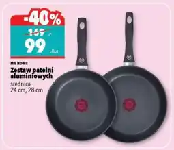 Biedronka Zestaw patelni aluminiowych oferta