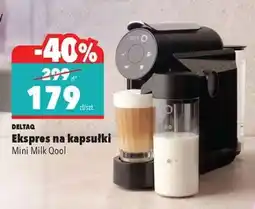 Biedronka DELTAQ Ekspres na kapsułki oferta