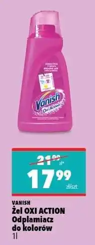 Biedronka VANISH Żel OXI ACTION Odplamiacz do kolorów oferta
