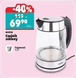 Biedronka Czajnik szklany oferta