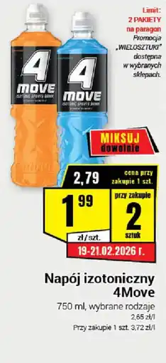 Premium Nasz Sklep Napój izotoniczny 4Move oferta