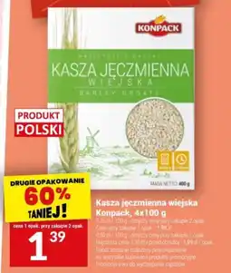 Twój Market Kasza jęczmienna wiejska Konpack, oferta