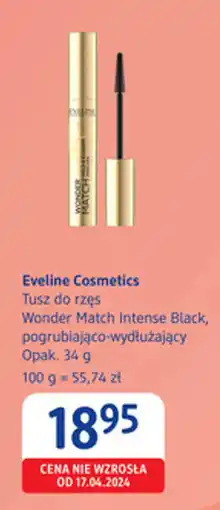 dm drogerie markt Eveline Cosmetics Tusz do rzęs Wonder Match Intense Black oferta