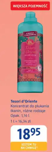 dm drogerie markt Tesori d'Oriente Koncentrat do płukania tkanin oferta